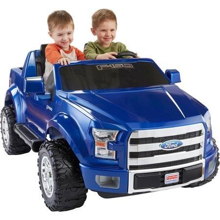 Fisher-Price Power Wheels Ford F-150 12-Volt Battery-Powered Ride-On, Blue