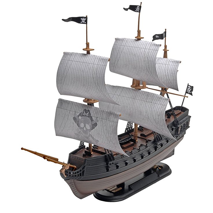 Revell SnapTite The Black Diamond Pirate Ship Model Kit