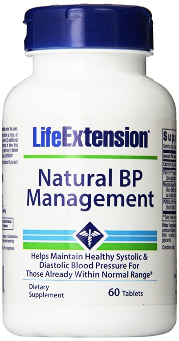 Life Extension Natural BP Management, 60 tablets