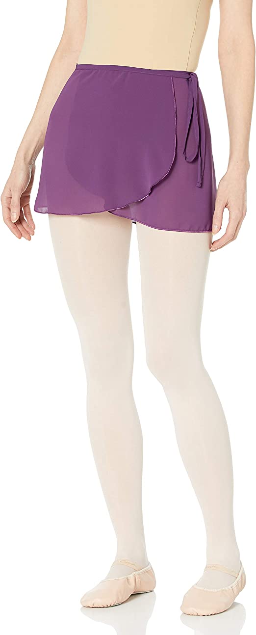 Bloch Womens Vera Georgette Ballet Wrap Skirt