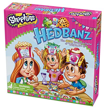 Cardinal Industries Shopkins Hedbanz Board Game