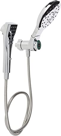 Moen 220C2EP Verso Rainshower/Handshower Combination with Infiniti Dial and Magnetix Docking, Chrome