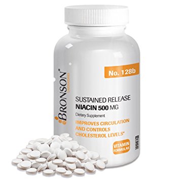 Niacin - 500 Mg. Sustained Release (250)