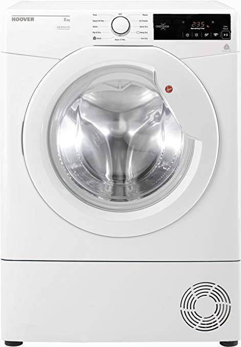 Hoover DXC8TG Freestanding B Rated Condenser Tumble Dryer - White