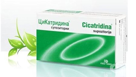 CICATRIDINA suppositories quickly relieve discomfort and symptoms of anal disorders