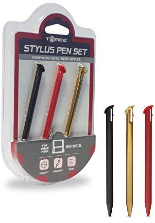 Tomee Stylus Pen Set (3-Pack) for Nintendo New 3DS XL