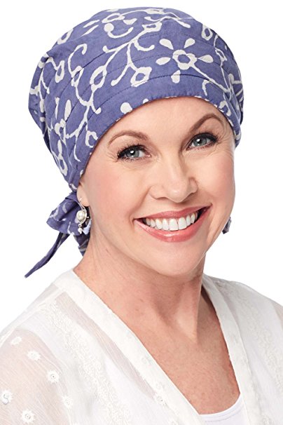 Headcovers Unlimited Padded Carol Chemo Scarves for Women with Cancer, Chemo, and Hair Loss