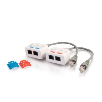 C2G / Cables To Go 37049 RJ45 Network Combiner Kit