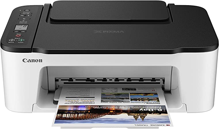 Canon PIXMA TS3420 Wireless Inkjet Printer (Black/White)