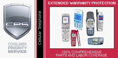 CPS Consumer Priority Service 2 Years Cell Phone Extended Warranty - Value Up to $250
