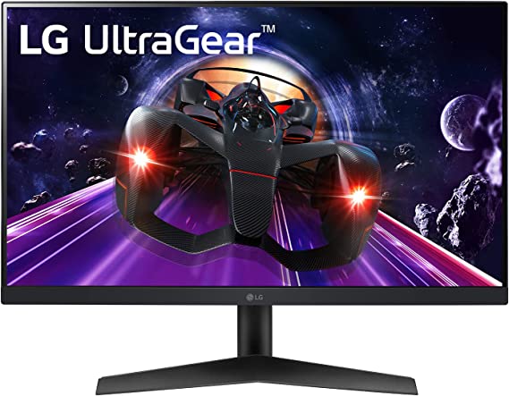 LG Ultragear 24GN60R-B 24-inch Gaming Monitor with IPS Display,1ms GtG, 144Hz, HDR10, AMD FreeSync Premium, Black