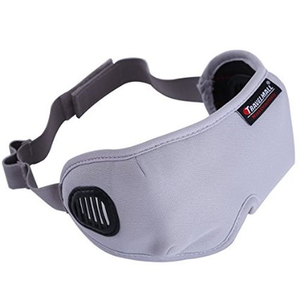 Sleep Mask for summer, Sleeping Mask With Bleeder Vent Eye Mask For summer (grey))