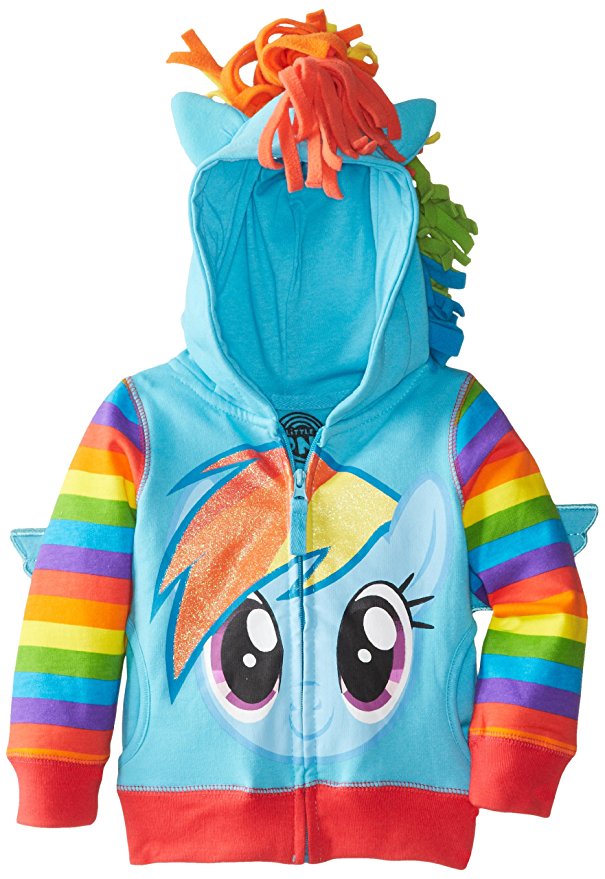 Freeze Girls' My Little Pony Rainbow Dash Hoodie