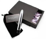 MAXIMUM PLEASURE WARNING The Best 7 Multi-Speed Vibrator with Bonus Silicone Attachments for Endless Hours of Pleasure - Waterproof and Elegant Design to Stimulate the G-Spot and Clitoris at the Same Time - Backed by PRIMAL JUICES Maximum Pleasure Guarantee