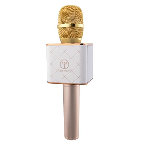 XCSOURCE HT-OE0002 Q7 Portable Wireless Karaoke Microphone Handheld Condenser Microphone with Speaker for iPhone/iPad/iPod/Samsung HTC Lumia Smartphones TH440