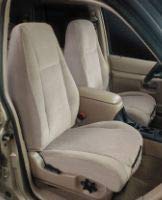 Durafit Seat Covers, 1991-1994 Ford Explorer Eddie Bauer Front Sport Buckets Exact Seat Covers Made in Gray Velour
