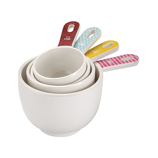 Cake Boss 4-Piece Melamine Classic Measuring Cup Set