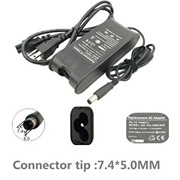 SIKER 90W 19.5V 4.62A Replacement AC Power Adapter Battery Charger for Dell PA-10 PA10 Inspiron ,Replaces Part NO: C2894, 9T215, DF266, XD757, Replaces Model Numbers: NADP-90KB, PA-1900-02D, AD-90195D