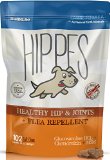 Hippes - Soft Chewable Hip and Joint Treat with Flea Deterrent  500mg Glucosamine  500mg MSM  100mg Chondroitin  74 Natural Minerals  Specially Formulated for Dogs to Improve Joint Flexibility and Reduce Joint Pain for Dogs Suffering From Arthritis and Hip Dysplasia 9474 Made in USA