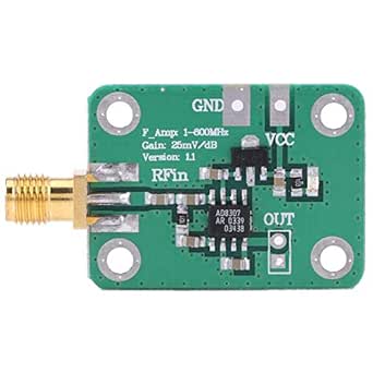 1-600MHz RF Signal Power Meter Logarithmic Detector -74dBm to 18dBm Radio Frequency Detection