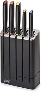 Joseph Joseph Elevate 5-piece SlimBlock Knife Set, One Size, Multicolor