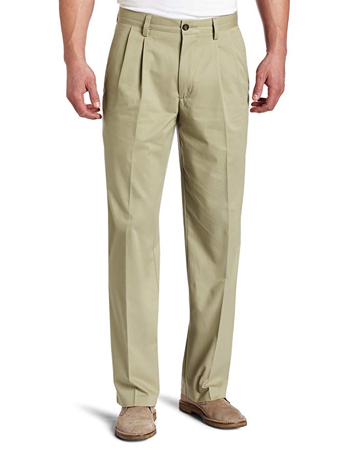 Dockers Men's Easy Khaki D3 Classic-fit Pleated Pants