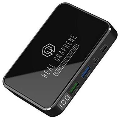 OPENING SALES! 3.5x Faster Charge || Real Graphene Power Bank 10,000 mAh ||  FREE 60W Charger,  FREE USB-C cable || 55 minutes full charge || Compatible with phones, tablets and Nintendo Switch
