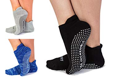 Yoga Socks for Women Barre Sock Grip Non-Slip No-Skid Pilates Hospital Maternity …