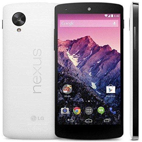 LG Google Nexus 5 D821 Factory Unlocked, 16GB, White - No 4G in USA - International Version No Warranty