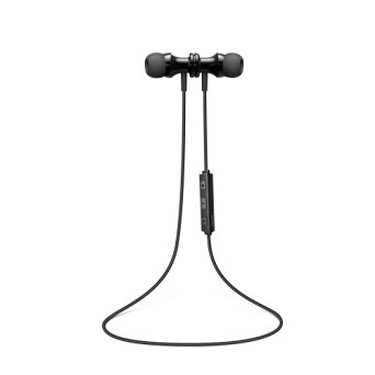 NMPB S2 Bluetooth Headphones Wireless Headset Noise Cancelling Sweatproof Earbuds with Mic-Black