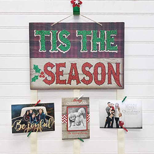 Christmas Card Holder - Tis The Season