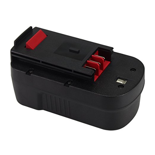 Topbatt 18V 3.0Ah Replace Battery for Black & Decker Cordless Tools HPB18 HPB18-OPE 244760-00 A1718