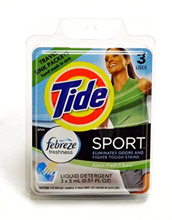 Tide Sport Travel Sink Packets (6)