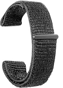 Woven Nylon Quick Dry Watch Band for Garmin Fenix 6/6X/5/5X/7/7X/EPIX 2 - Ultralight Hook and Loop Design, 22mm/26mm, Sport Replacement Strap