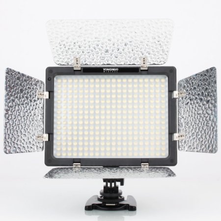 Yongnuo Professional LED Video Light Flash YN300 With 300pcs Lamps 4 color sheets for DSLR Camera Canon EOS