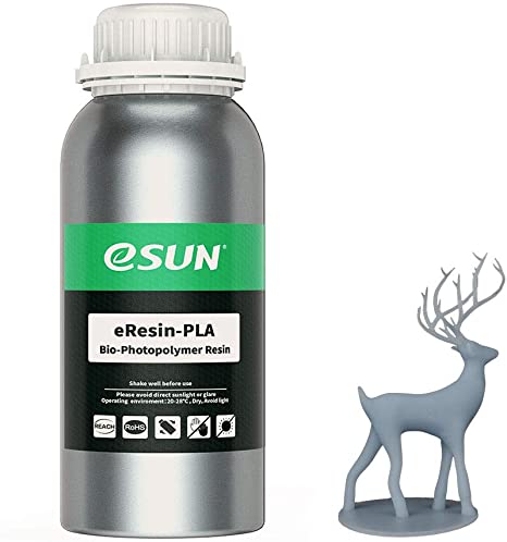 eSUN - eResin PLA Bio-Based LCD Resin - Grey 500g