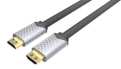 Omars HDMI Cable Ultra Speed High End Class A   24Gbps support 4k@60Hz (HDMI V2.0), 2 meter/6.5 feet Silver