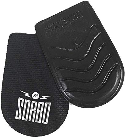 Rx Sorbo Insoles 100% Sorbothane Classic Heel Pad, Small
