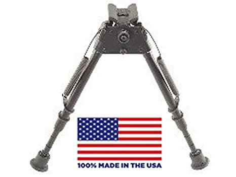 HBLMS Harris Bipod extends from 9" to 13" (swivels, notched legs)