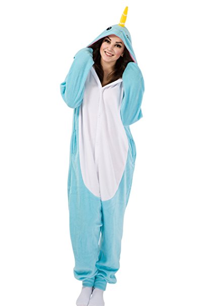 XMiniLife  Narwhal Adult Costume Pajamas