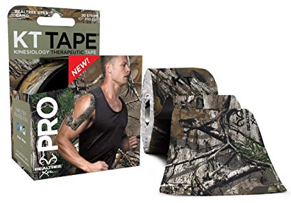 KT TAPE PRO SPECIAL EDITION, Pre-cut, 20 Strip, Synthetic, Realtree Xtra