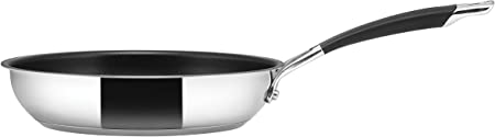 Circulon - Momentum - Stainless Steel Frying Pan - Total Non Stick - Induction Suitable - 25cm