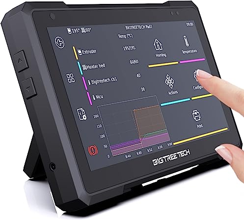 BIGTREETECH Pad 7 Klipper Touch Screen 7 Inch 3D Printing Smart Pad Open-Source Klipper-preloaded with BTT CB1 for Ender-3 Voron Vzbot 3D Printer Accessories Compatible with CM4