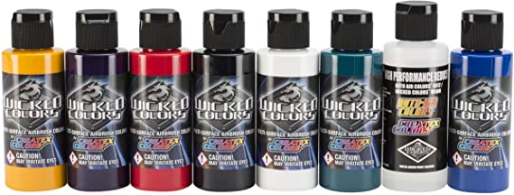 Createx Colors Wicked Color Sampler Set - 2 Ounce Bottles