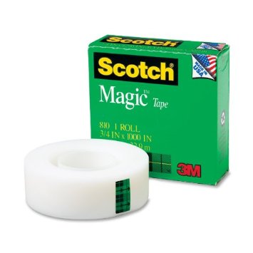 Scotch Magic Tape, 3/4 x 1000 Inches (810)