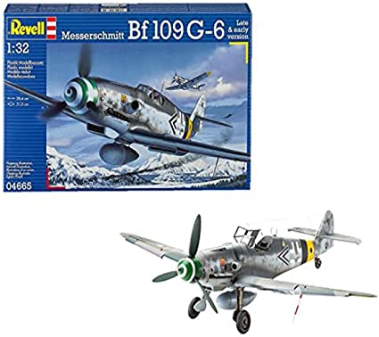 Revell 04665 Messerschmitt Bf109 G-6 Plastic Model Kit