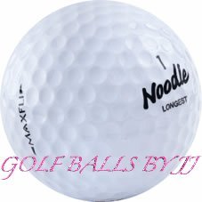 Maxfli (50) noodle mix aaaa/near mint used golf balls
