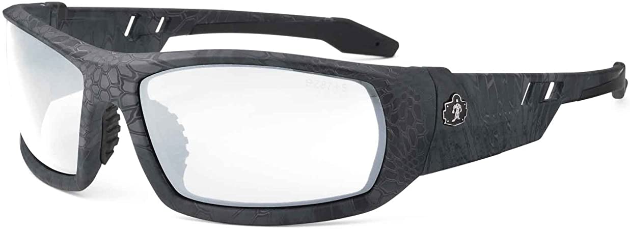 Skullerz Odin Anti-Fog Safety Glasses - Kryptek Typhon Frame, Clear Lens