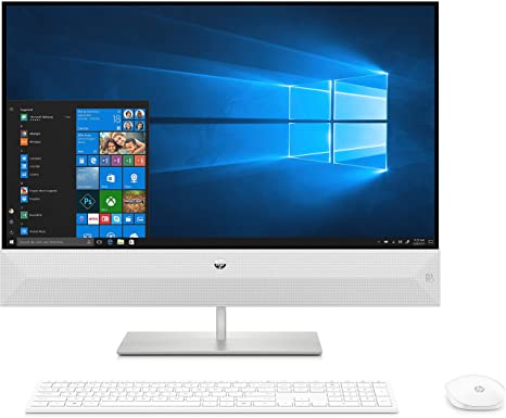 HP Pavilion 27-xa0014 AIO - 27" Touch FHD - i7-8700T - 12GB Memory - 256GB SSD - White