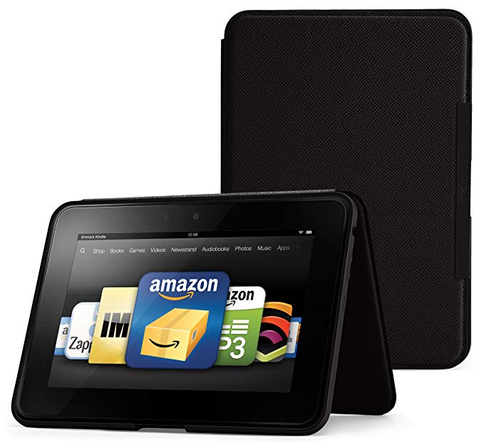 Amazon Kindle Fire HD 8.9" Standing Leather Case, Onyx Black (will not fit HDX models)